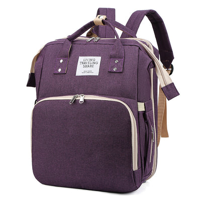 Bolsa Convertible para Mamá y Bebé - Cuna Portátil Plegable Multifunción - Image 2