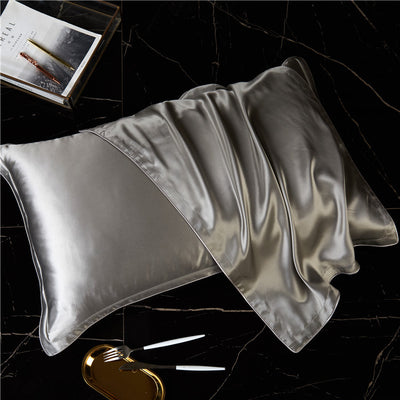Funda de Almohada de Seda Natural con Cierre Envolvente - Image 19