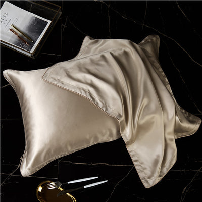 Funda de Almohada de Seda Natural con Cierre Envolvente - Image 7