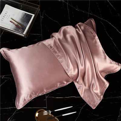 Funda de Almohada de Seda Natural con Cierre Envolvente - Image 6