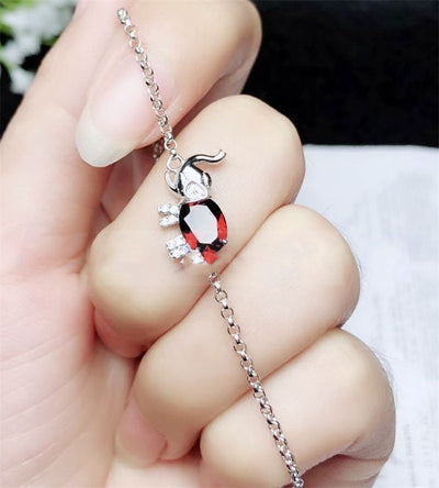 Pulsera de Plata 925 Chapada en Oro Blanco 18K para Hombre y Mujer