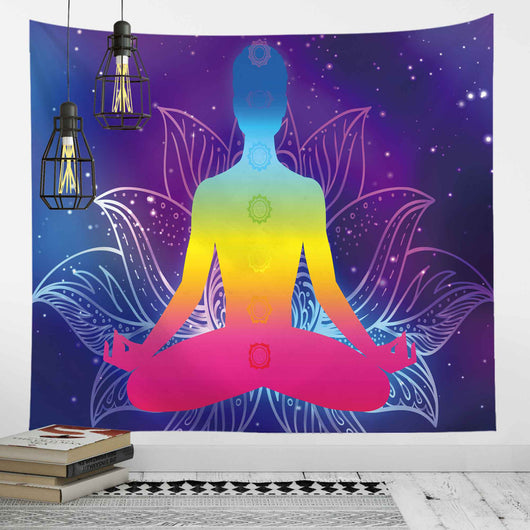 Tapiz Nórdico de Impresión Digital para Pared - Decoración Yoga y Meditación - Image 12