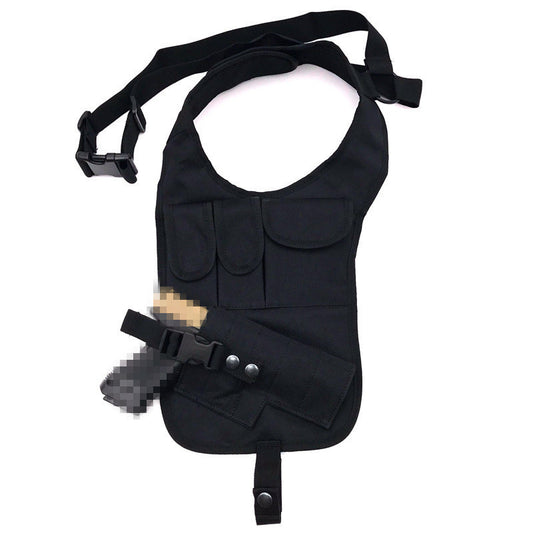 Chaleco Táctico Invisible con Funda de Arma y Bolsa para Teléfono Camuflado Impermeable - Image 2