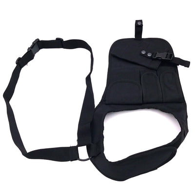 Chaleco Táctico Invisible con Funda de Arma y Bolsa para Teléfono Camuflado Impermeable - Image 5