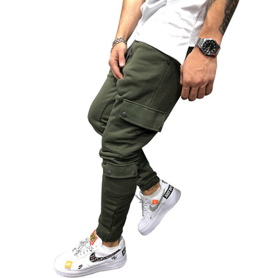 Pantalones Cargo Casuales para Hombre con Múltiples Bolsillos - Image 4