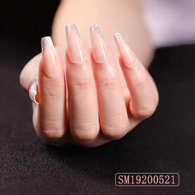 Uñas Postizas Largas Estilo Bailarina Europeo Americano - Image 6
