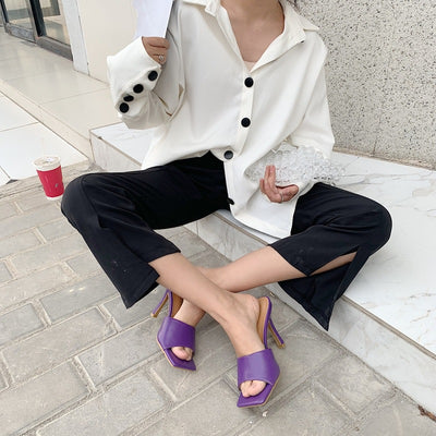 Sandalias de Tacón Alto Estilo Pasarela - Comodidad y Elegancia en Cada Paso - Image 3