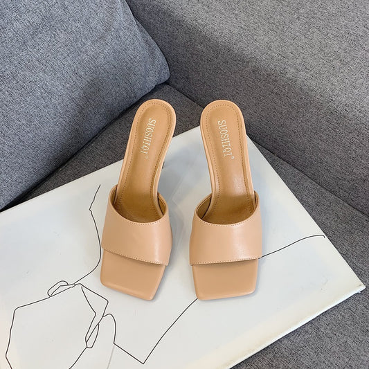 Sandalias de Tacón Alto Estilo Pasarela - Comodidad y Elegancia en Cada Paso