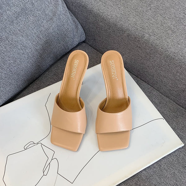 Sandalias de Tacón Alto Estilo Pasarela - Comodidad y Elegancia en Cada Paso