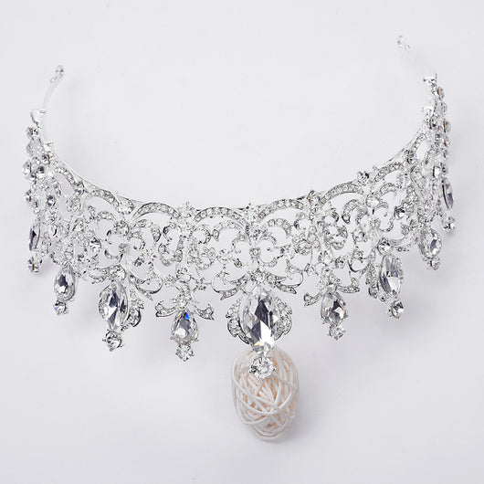 Diadema Nupcial Estilo Barroco - Image 8