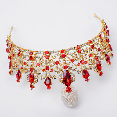 Diadema Nupcial Estilo Barroco - Image 4