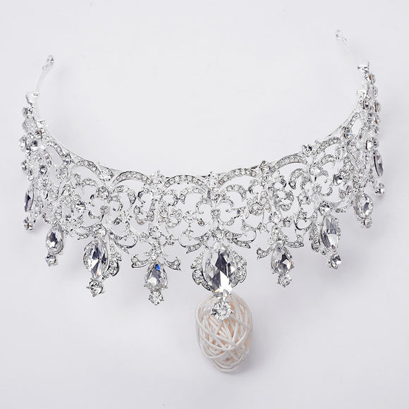 Diadema Nupcial Estilo Barroco