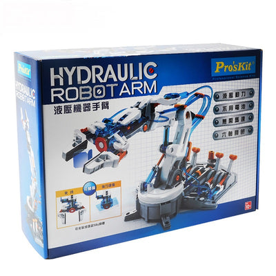 Brazo Robótico Hidráulico Educativo - Kit Científico Armable - Image 4
