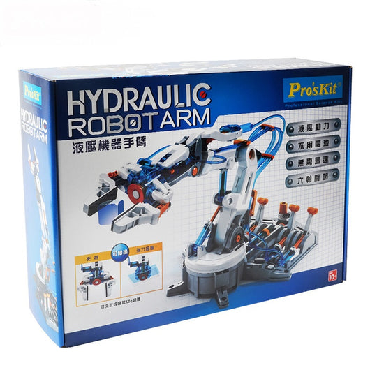Brazo Robótico Hidráulico Educativo - Kit Científico Armable - Image 4