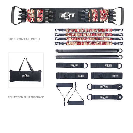 Expansor de Pecho con Bandas Elásticas para Entrenamiento de Fuerza