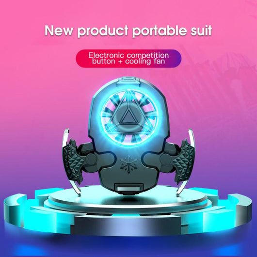 Ventilador Refrigerador USB para Celular Gaming con Soporte de Gamepad - Image 10