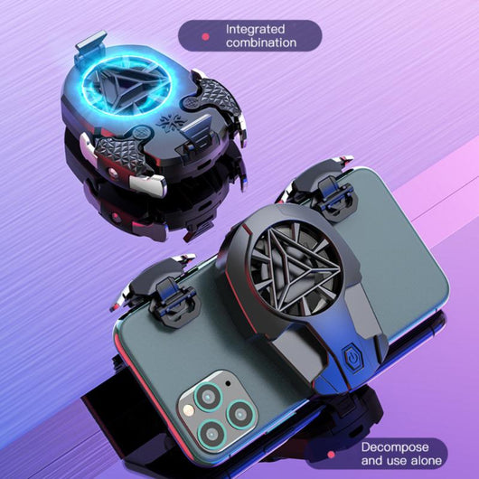 Ventilador Refrigerador USB para Celular Gaming con Soporte de Gamepad - Image 11