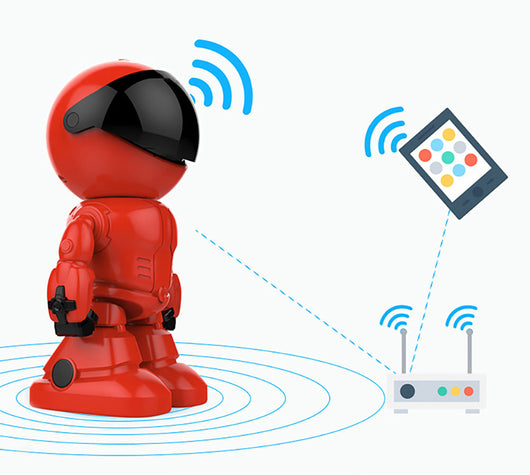 Cámara de Vigilancia WiFi con Seguimiento Inteligente y Monitor para Bebés - Image 7