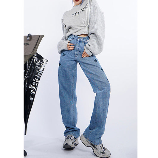 Jeans Azul Claro Skinny Mujer - Diseño Alargador