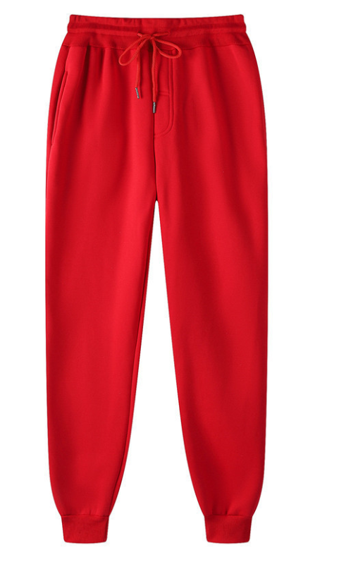 Pantalones Hip Hop Deportivos con Forro Polar para Hombre - Image 4