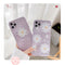 Funda para iPhone con Diseño Margaritas Púrpura - Protección y Estilo
