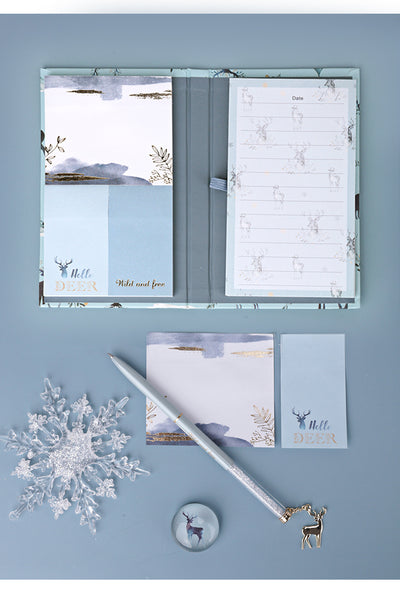 Notas Adhesivas Navideñas con Diseño de Renos - Papeletas Desprendibles para Estudiantes - Image 6