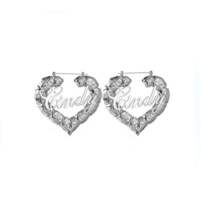Arracadas de Bambú con Letras - Estilo Queen, Love, Sexy - Image 6