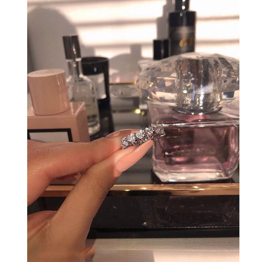 Anillo de Corazón de Durazno con Circón - Símbolo de Amor Elegante - Image 5
