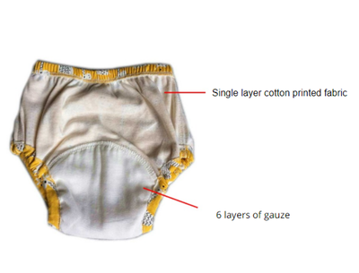 Pantalones Pañal Algodón Reutilizables Transpirables Impermeables Verano - Image 7