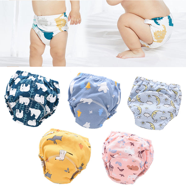 Pantalones Pañal Algodón Reutilizables Transpirables Impermeables Verano