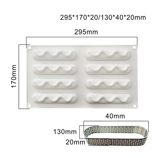 Kit de Moldes de Silicona para Tartas y Decoración de Pasteles - Image 2