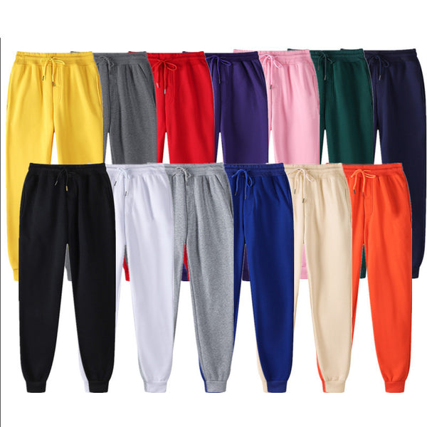 Pantalones Hip Hop Deportivos con Forro Polar para Hombre