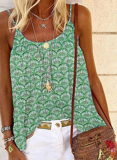 Blusa Bohemia Suelta con Estampado Floral para Verano - Image 3