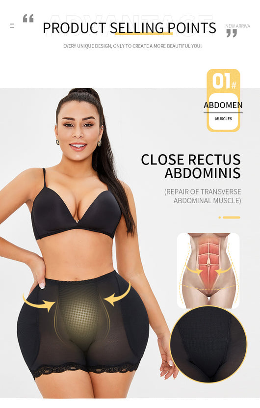 Pantalones Bajos de Cadera con Relleno Acolchado - Image 6