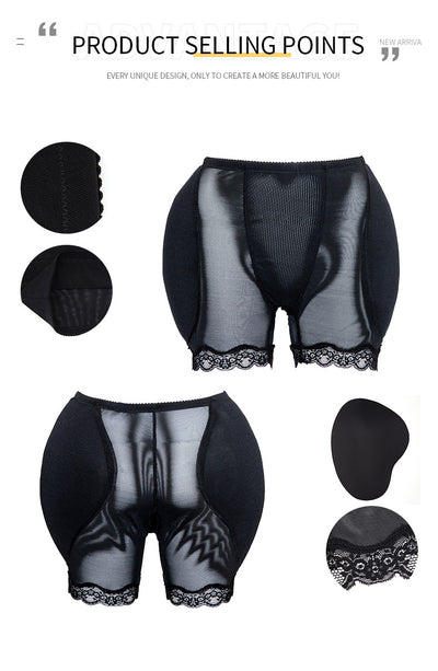 Pantalones Bajos de Cadera con Relleno Acolchado - Image 14