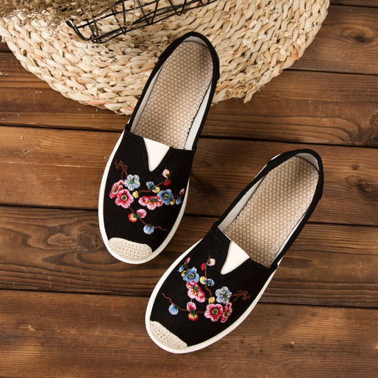 Zapatos Retro Bordados para Mujer - Cómodos y Transpirables - Image 11
