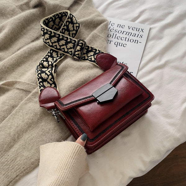 Bolsa Mensajero Retro Vintage - Estilo Clásico con Diseño Moderno
