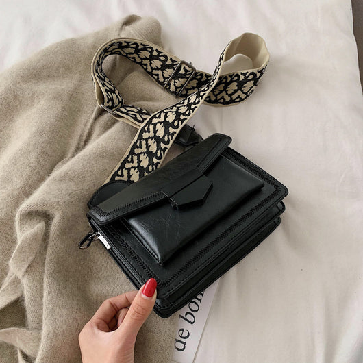 Bolsa Mensajero Retro Vintage - Estilo Clásico con Diseño Moderno - Image 2