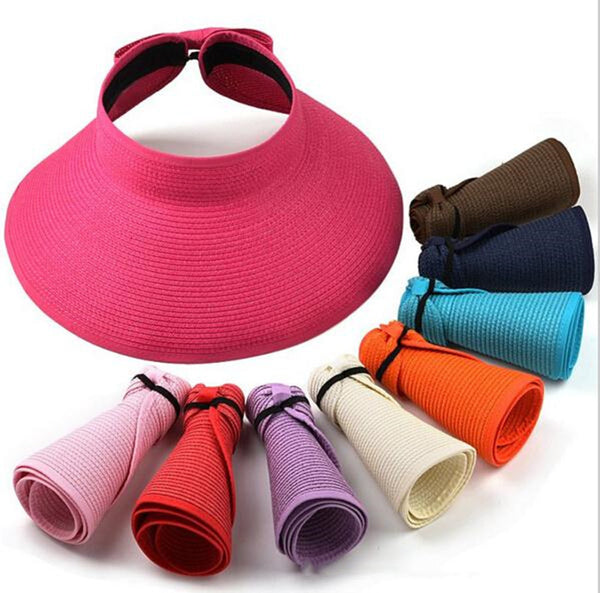 Sombrero de Paja Plegable y Enrollable - Diseño Versátil
