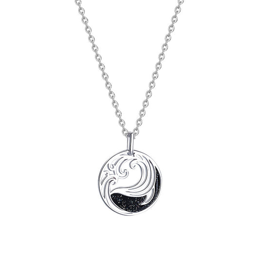 Collar de Pareja Ballenas en Plata S925 - Image 11