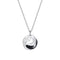 Design de Colar Casal de Baleias Prateado S925 Masculino