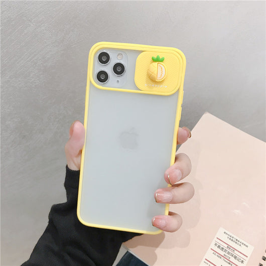 Funda Apple con Lente Deslizante y Efecto Esmerilado - Image 3