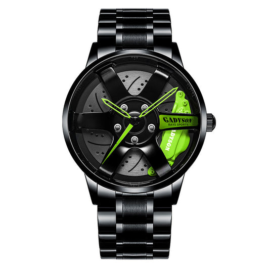 Reloj de Hombre Acero Inoxidable Cuarzo Diseño Calado - Image 3