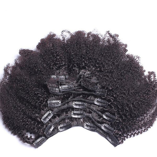 Set de 8 Pinzas Rizadas Africanas con Clip - Image 2