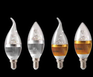 Bombilla LED de Vela con 4 Tornillos