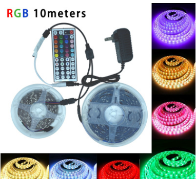 Kit Controlador LED RGB 300 Luces IP65 con Control Remoto 44 Teclas - Image 8