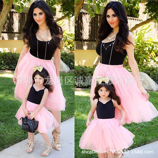 Conjunto de Tutús de Gasa Coordinados Mamá e Hija - Image 3