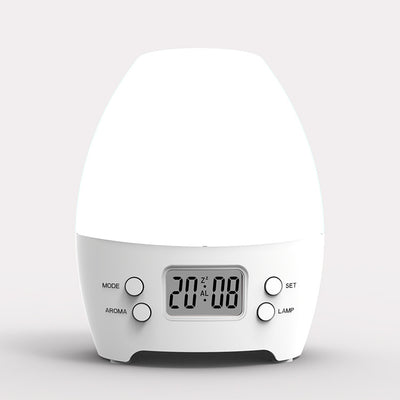 Difusor de Aroma con Humidificador, Luz LED Multicolor y Reloj Despertador - Image 5