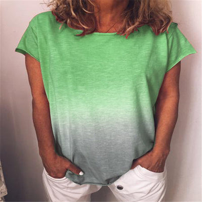 Blusa Holgada de Manga Corta para Estudiante - Image 2