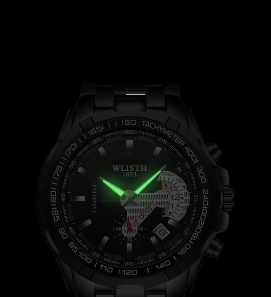 Reloj Deportivo para Hombre Resistente al Agua - Cronógrafo de Cuarzo - Image 4
